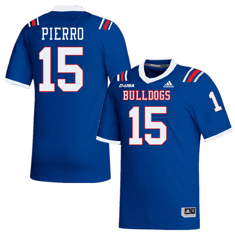 David Pierro Louisiana Tech Jersey,LA Tech Bulldogs Football Jerseys,Uniforms,Gears-Blue
